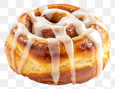 PNG Cinnamon bun cinnamon dessert pastry.