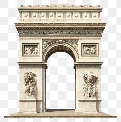 PNG An Arc de Triomphe architecture triomphe neoclassical.