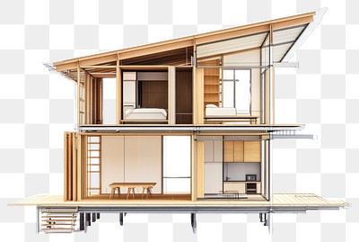 Architectural diagram house architecture countryside.