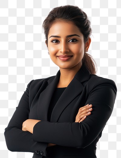 PNG Confident professional woman portrait