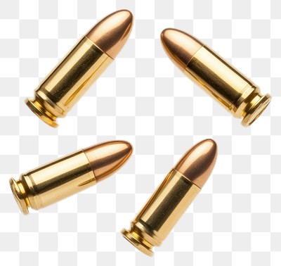 PNG Bullets ammunition cartridges equipment.