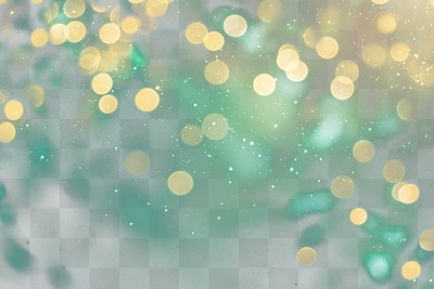 PNG  Bokeh lights festive background