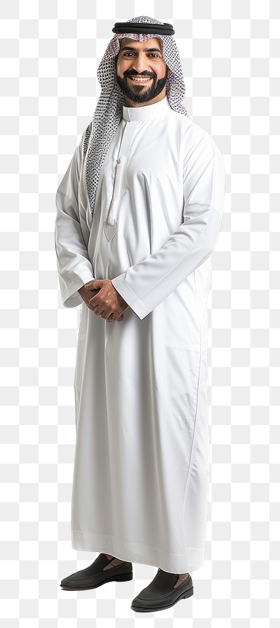 PNG Traditional Middle Eastern attire man