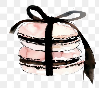 PNG Macaron illustration macarons dessert.