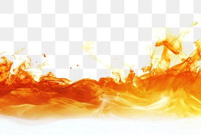 PNG Flames and heat waves background dynamic art.