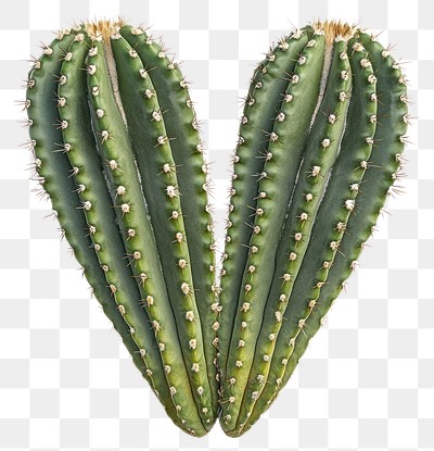 PNG An isolated angel wing cactus photography plant heart-shaped.