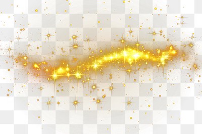 PNG Yellow glowing light effect lights background golden.