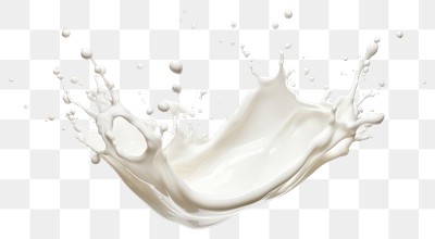 PNG Milk or cream splash effect background dairy white.