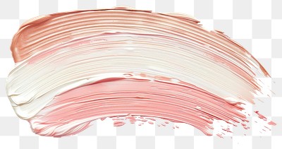 PNG Flat pale Beige and pink paint brushstroke background art abstract.