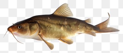 PNG Photo of catfish animal white background freshness.