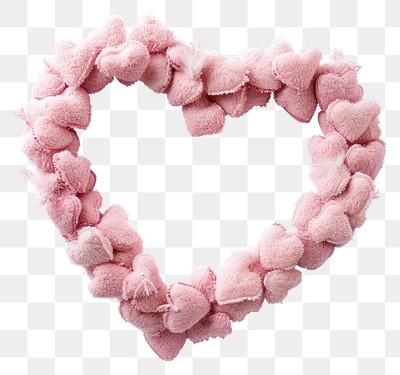 PNG Pink heart frame love white background celebration.