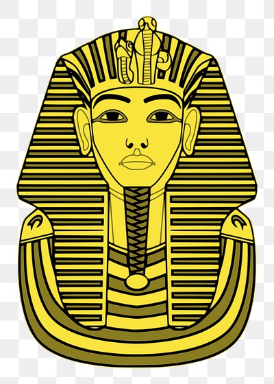 Tutankhamun png sticker illustration, transparent | Free PNG - rawpixel