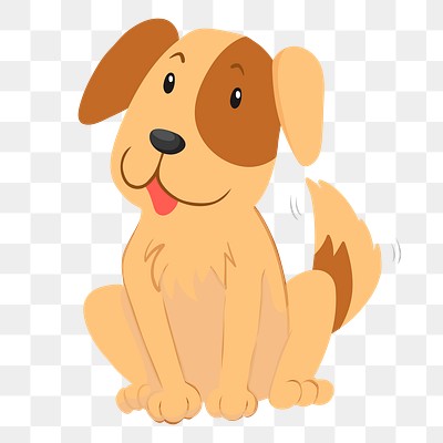 Sitting dog png sticker animal | Free PNG - rawpixel