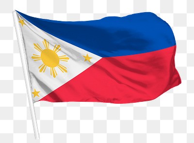 Philippines flag png waving, national | Premium PNG - rawpixel