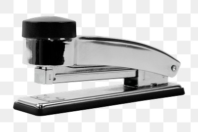 Stapler White Office Supplies Stationery, Black, White, Metal PNG  Transparent Image and Clipart for Free Download