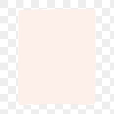 Beige rectangle shape png sticker, transparent background