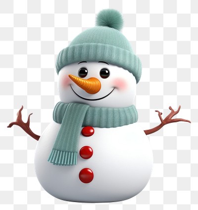 PNG Snowman cartoon winter white | Premium PNG - rawpixel