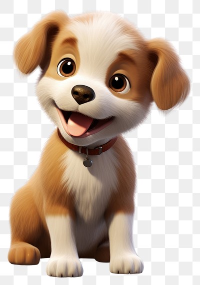 PNG Puppy cartoon mammal animal. 