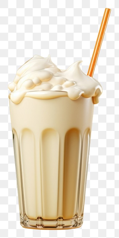 Vanilla milkshake with whipped cream transparent png, premium image by  rawpixel.com / Jira