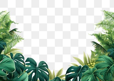 PNG Jungle leaves backgrounds outdoors | Premium PNG - rawpixel