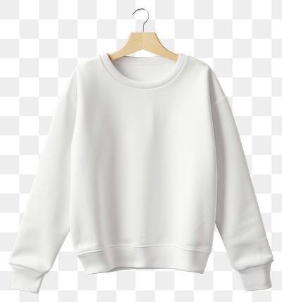 PNG Sweatshirt blouse white coathanger | Premium PNG - rawpixel