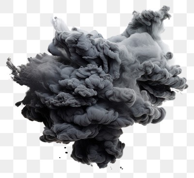 PNG Black smoke white background | Premium PNG - rawpixel