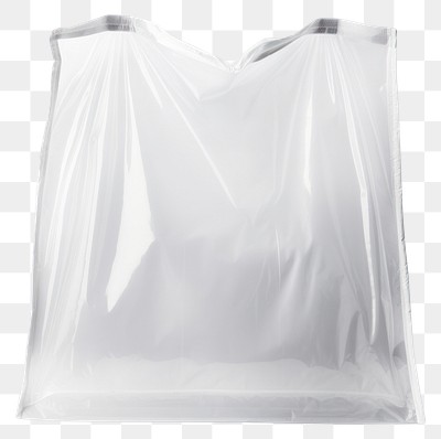 Premium AI Image  Plastic baggies on white background