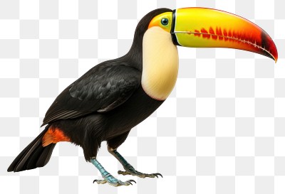 PNG Toucan animal bird beak. 