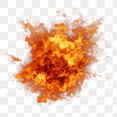 Bomb explosion effect png, transparent | Premium PNG - rawpixel