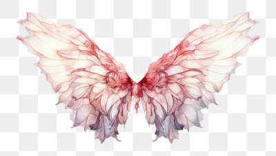 PNG Fairy wing white background accessories. 