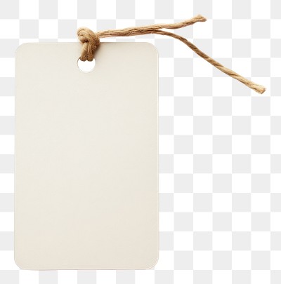 PNG Gift tag rectangle accessory absence. 