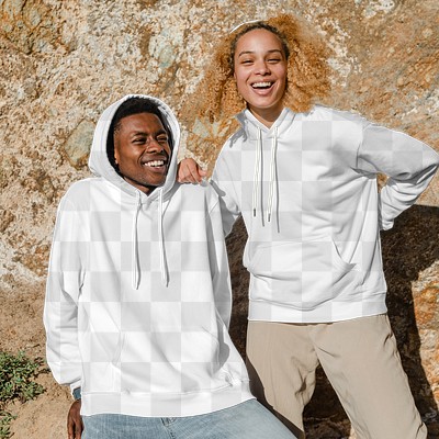 White best sale simple hoodie