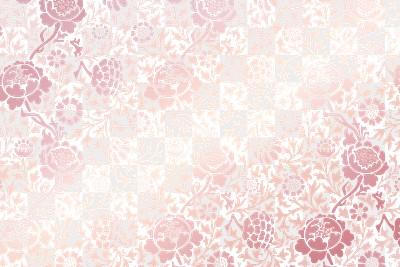 Vintage floral png background, pink pattern in aesthetic design