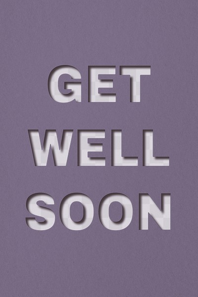 Png text get well soon | Free PNG - rawpixel