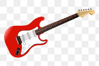 Electric guitar png sticker, musical | Free PNG - rawpixel