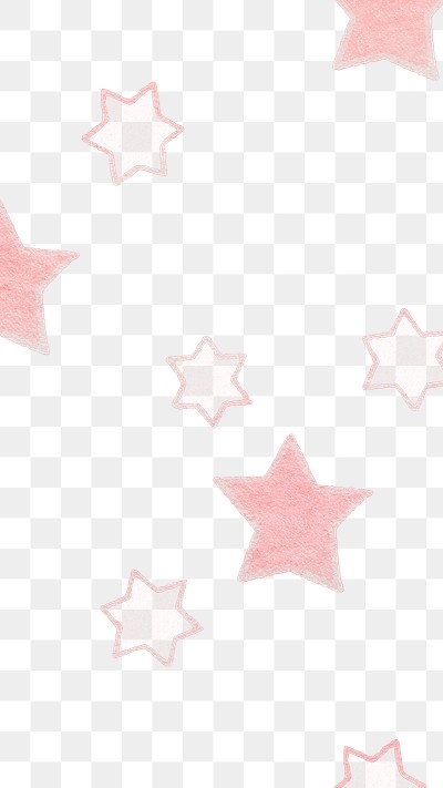 Pink star pattern background design | Premium PNG - rawpixel