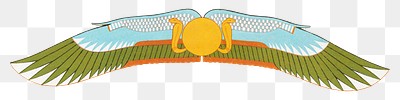 Ancient Wadjet Egyptian goddess png sticker