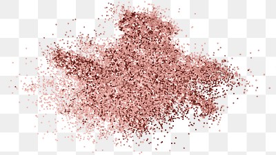 Dusty copper particles pattern background | Premium PNG Sticker - rawpixel