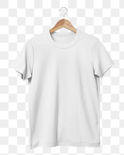 T-shirt png, white simple fashion, | Premium PNG Sticker - rawpixel