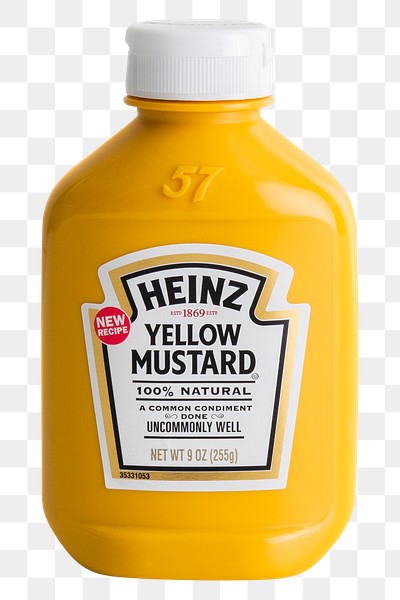 Heinz yellow mustard. JANUARY 29, | Free PNG Sticker - rawpixel