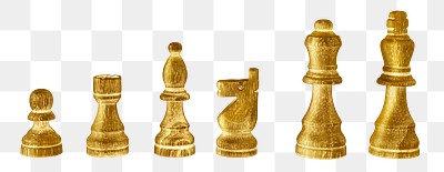 Chess Piece Pawn Gold PNG Images & PSDs for Download