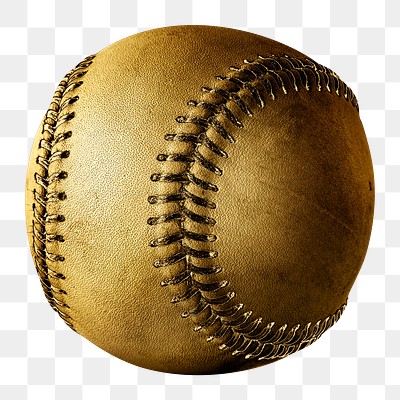 Premium Photo  Baseball ball on black background