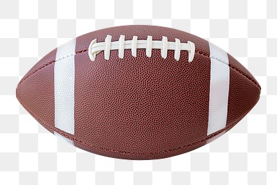 Leather American football ball design | Free PNG Sticker - rawpixel