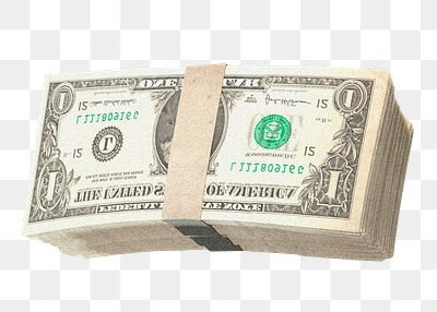 Dollar bills strop transparent background | Free PNG - rawpixel