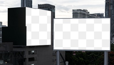 Outdoor billboard mockup transparent png | Premium PNG - rawpixel