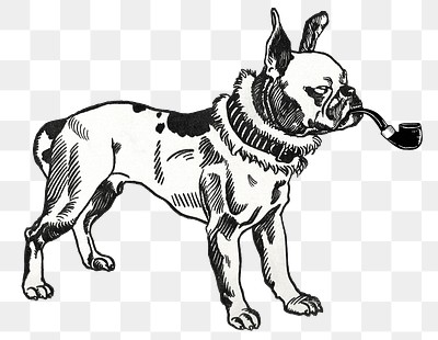 pipeline clipart png of a dog