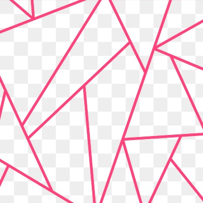 Pink geometric triangle background png | Premium PNG - rawpixel