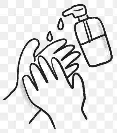 how to draw hands - washing hands drawing - Step 3 - YouTube