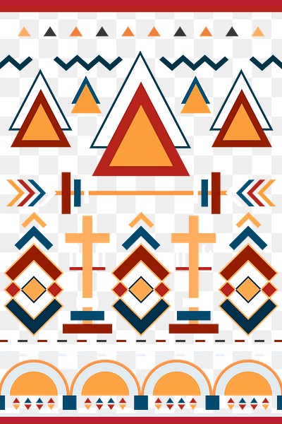 colorful tribal patterns