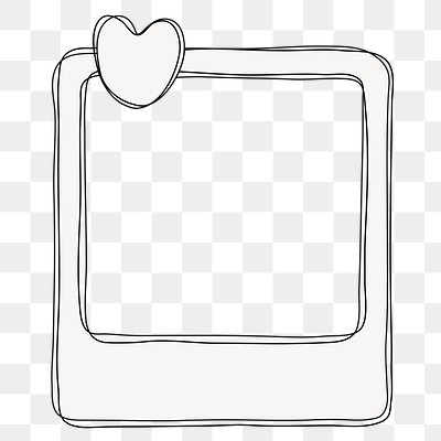 Cute frame png instant photo | Premium PNG Sticker - rawpixel